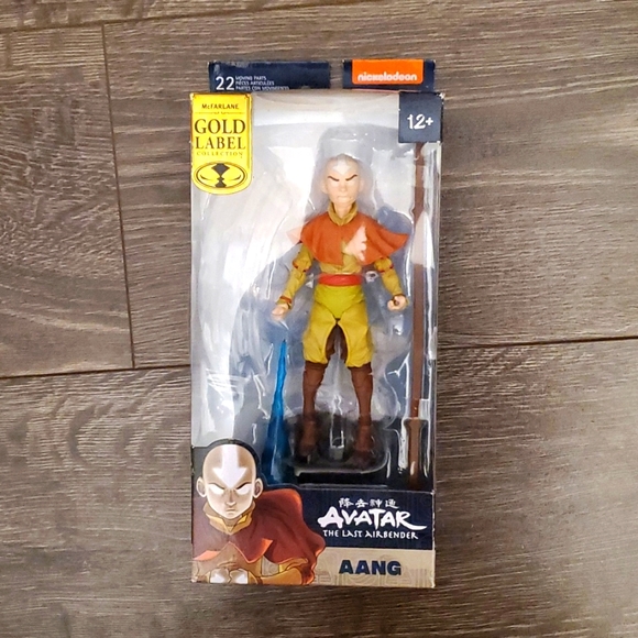 AANG - Avatar The last Airbender McFarlane Gold Label Collection Figure - Picture 1 of 7